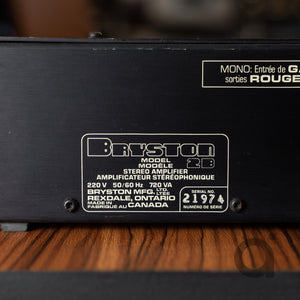 Bryston B2 Stereo Amp